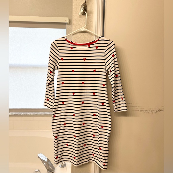 Like-New Joules Rivera Print Dress in Heart Stripe ♥️♥️♥️ - Picture 2 of 8